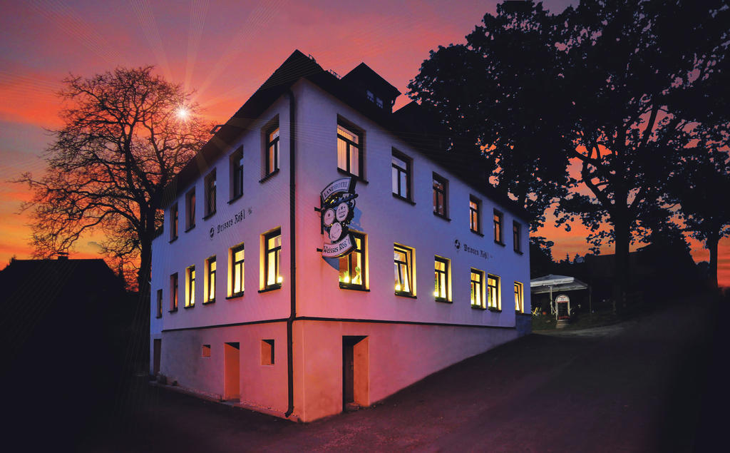 Landhotel Weisses Roess'L Adorf Dış mekan fotoğraf